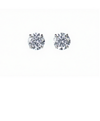4 Carat Stud Earrings Popular