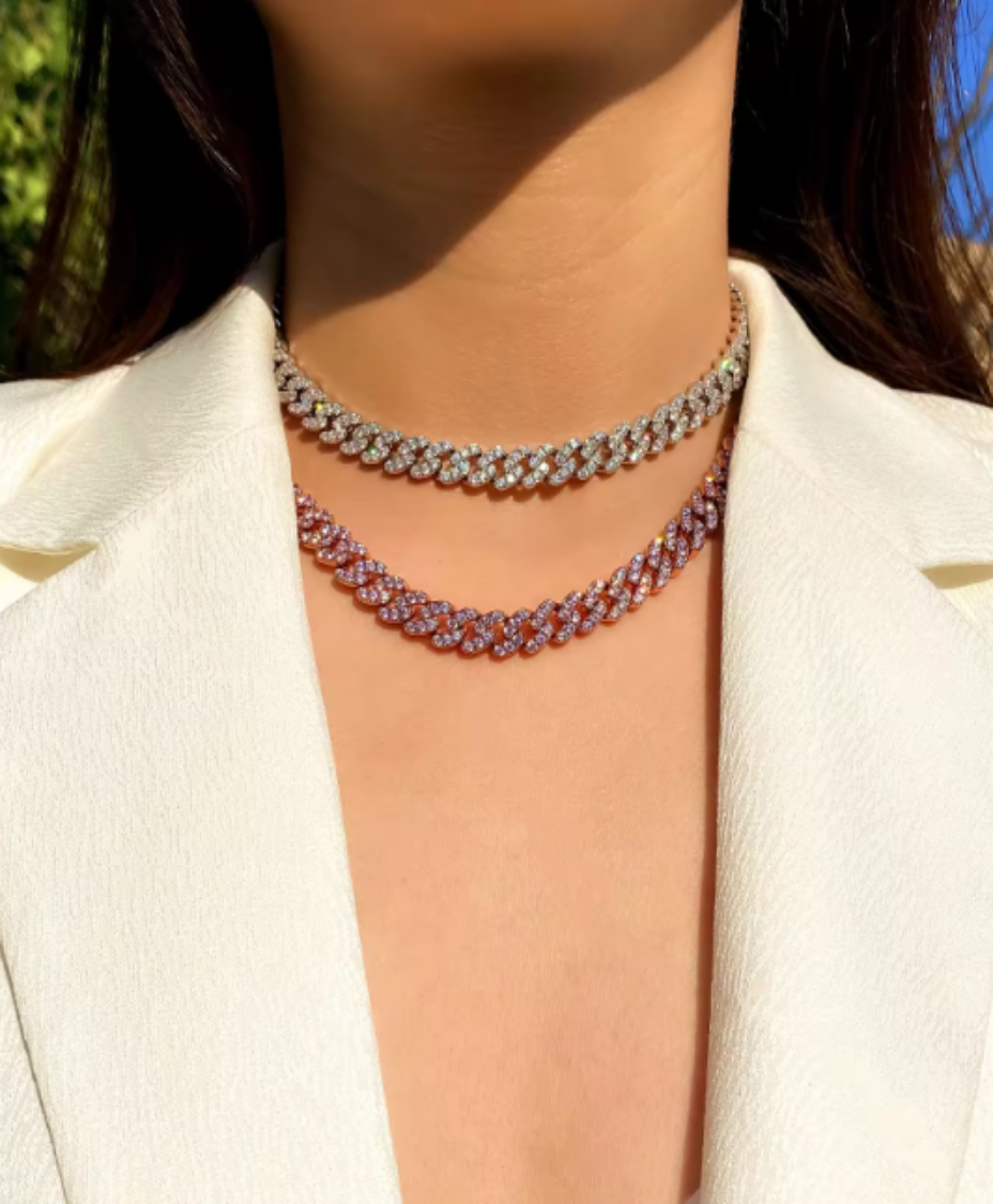 Tori Cuban Crystal Necklace