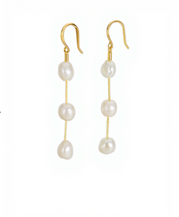Baroque Pearl Drop Earrings