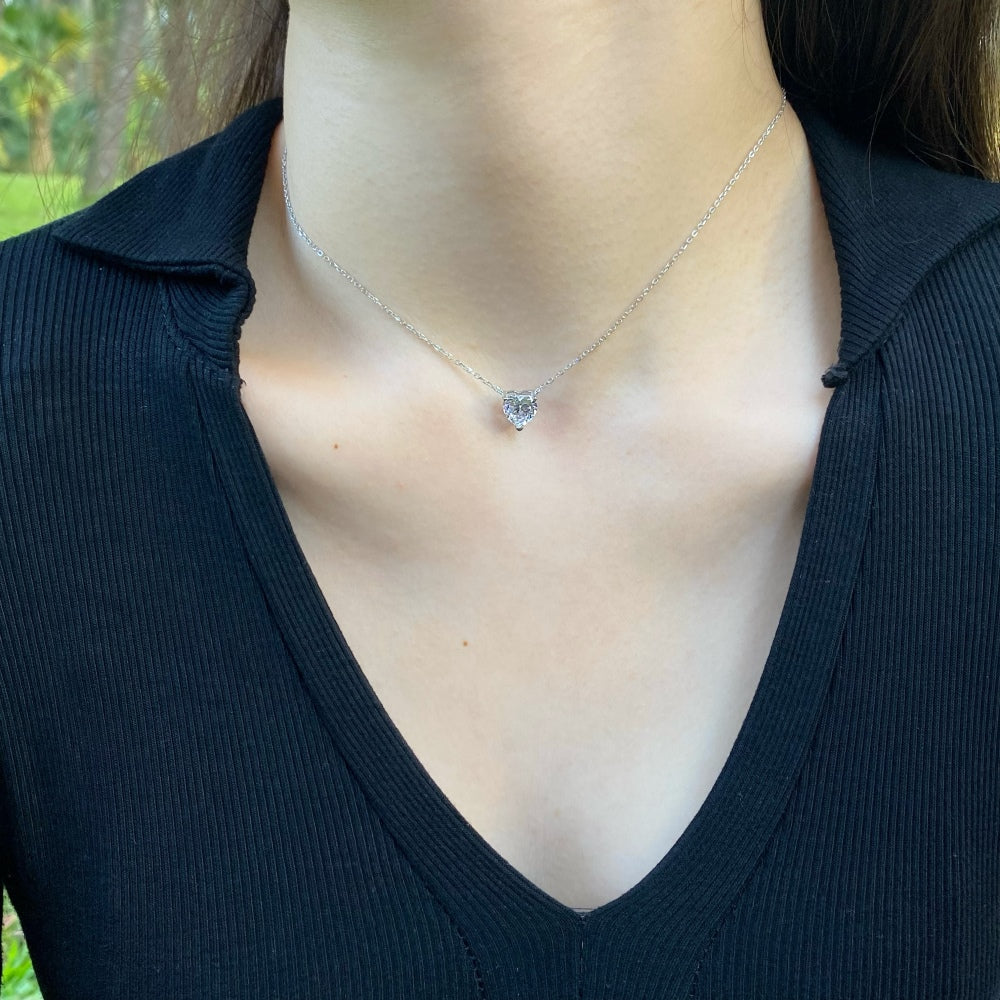 Kim Heart Necklace