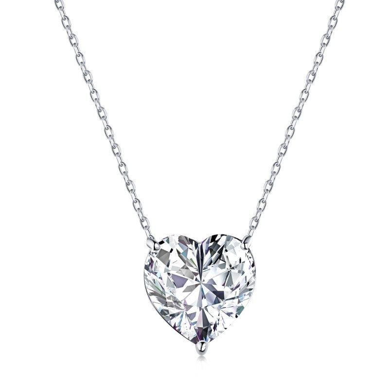 Victoria Heart Necklace Silver One-Size