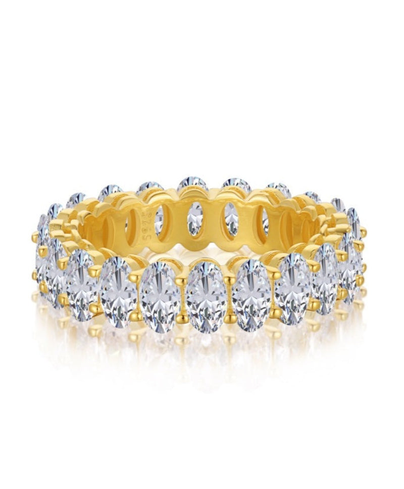 Eva Gold Eternity Ring