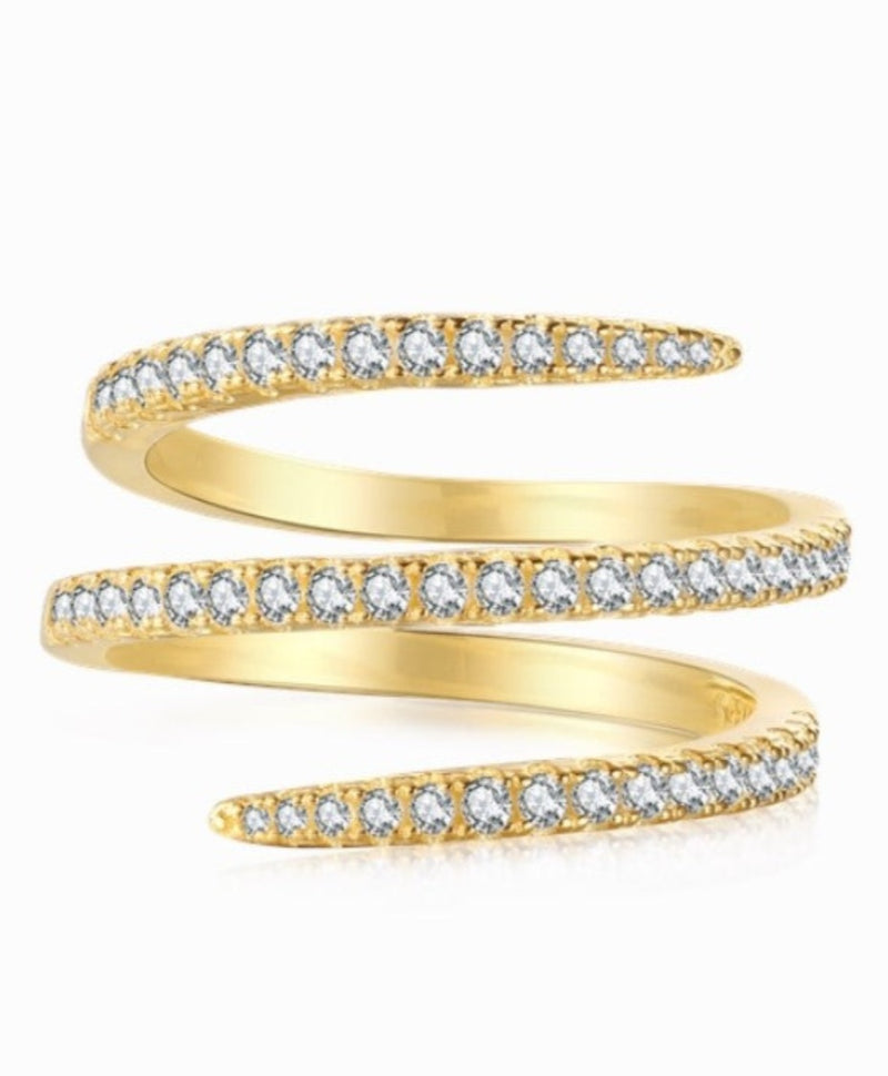 Sammi Gold Layered Ring