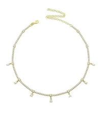 Chanse Tennis Charm Necklace