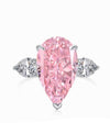 Eunice Pear Ring Pink